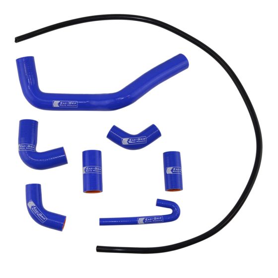 Eazi-Grip Silicone Hose Kit for Ducati Panigale V4, blue