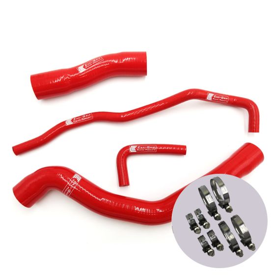 Eazi-Grip Silicone Hose and Clip Kit (Race) for BMW S1000RR M1000RR, red