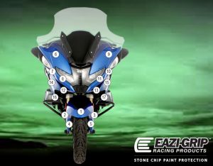 Eazi-Guard Paint Protection Film for BMW R1250RT 2021, gloss or matte