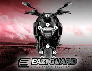 Eazi-Guard Paint Protection Film for Ducati Diavel 2011 - 2018, gloss or matte