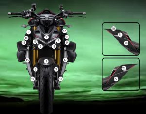 Eazi-Guard Paint Protection Film for Ducati Streetfighter V4 SP, gloss or matte