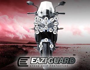 Eazi-Guard Stone Chip Paint Protection Film for Kawasaki Versys 650 2015 - 2017