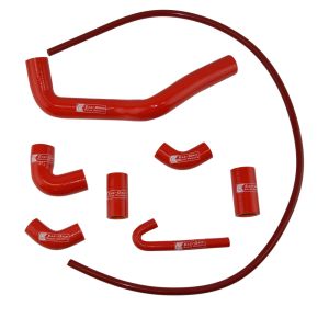 Eazi-Grip Silicone Hose Kit for Ducati Panigale V4, red