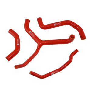 Eazi-Grip Silicone Hose Kit (Race) for Kawasaki ZX-10R 2016 - 2019, red