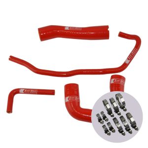 Eazi-Grip Silicone Hose and Clip Kit for BMW S1000RR, red