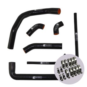 Eazi-Grip Silicone Hose and Clip Kit for Ducati 899 959 1199 1299 Panigale, black