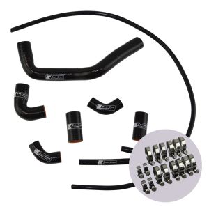 Eazi-Grip Silicone Hose and Clip Kit for Ducati Panigale V4, black