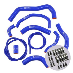 Eazi-Grip Silicone Hose and Clip Kit for Honda CBR600RR 2007 - 2019, blue