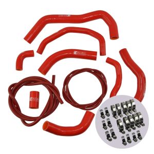 Eazi-Grip Silicone Hose and Clip Kit for Honda CBR600RR 2007 - 2020, red