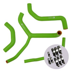 Eazi-Grip Silicone Hose and Clip Kit (Race) for Kawasaki ZX-10R 2016 - 2020, green