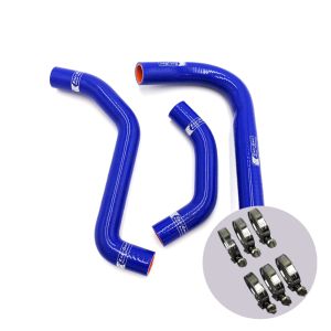 Eazi-Grip Silicone Hose and Clip Kit for Kawasaki ZX-10R RR 2021, blue