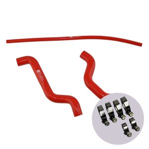 Eazi-Grip Silicone Hose and Clip Kit for Suzuki SV650 2003 – 2014, red