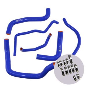 Eazi-Grip Silicone Hose and Clip Kit for Suzuki GSX-R600/750 2011, blue