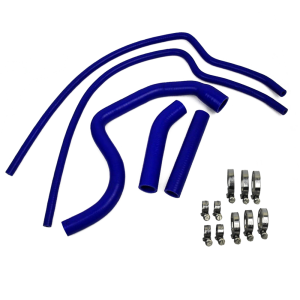 Eazi-Grip Silicone Hose and Clip Kit for Triumph Speed Triple 1050, blue