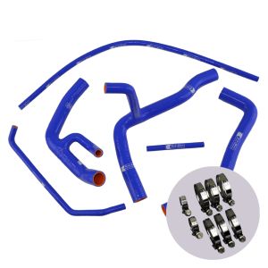 Eazi-Grip Silicone Hose and Clip Kit (Race) for Yamaha YZF-R6, blue