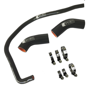Eazi-Grip Silicone Hose and Clip Kit for Yamaha YZF-R1 MT-10, black