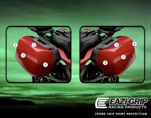 Eazi-Guard Pannier Protection Film for BMW F900XR, gloss or matte