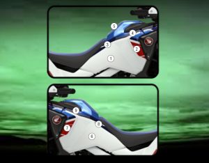 Eazi-Guard Tank Protection Film for Honda Africa Twin Adventure Sports, gloss or matte