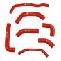 Eazi-Grip Silicone Hose and Clip Kit for Kawasaki ZX-10R 2016 - 2019, red