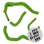 Eazi-Grip Silicone Hose and Clip Kit (Race) for Kawasaki ZX-6R 2009 - 2021, green