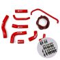 Eazi-Grip Silicone Hose and Clip Kit for Yamaha YZF-R6, red