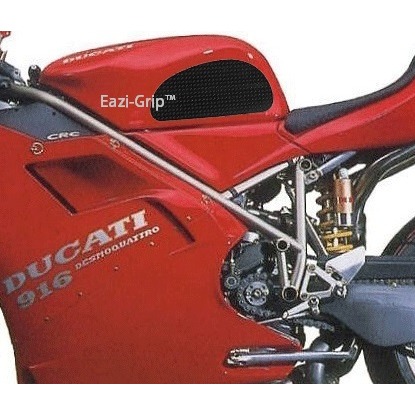 [EVO200BL] Eazi-Grip EVO Tank Grips for Ducati 916, 996, 748 and 998, clear or black (Black) - image 1