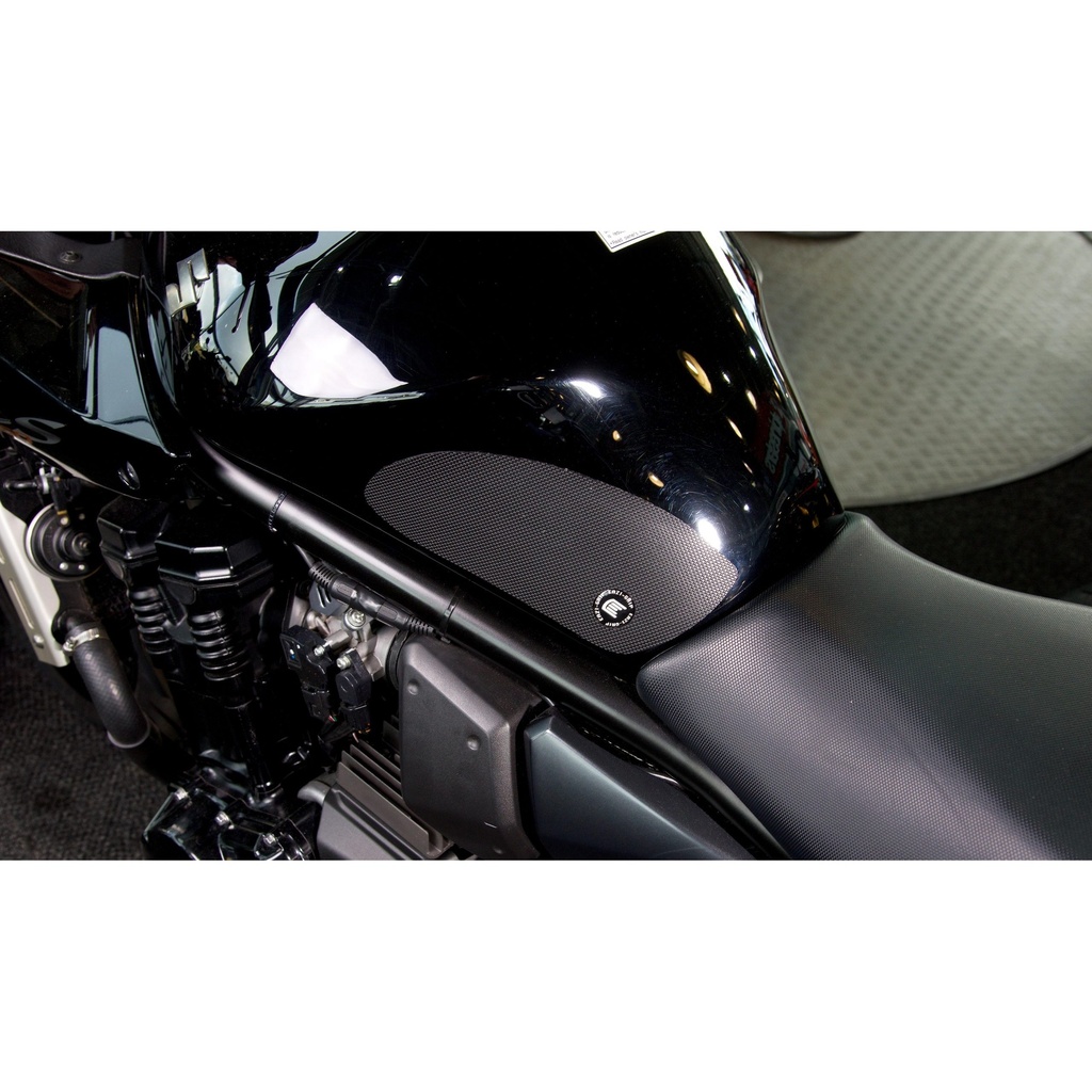 [EVO718BL] Eazi-Grip EVO Tank Grips for Suzuki GSF1250 Bandit 2007 - 2016, clear or black (Black) - image 1