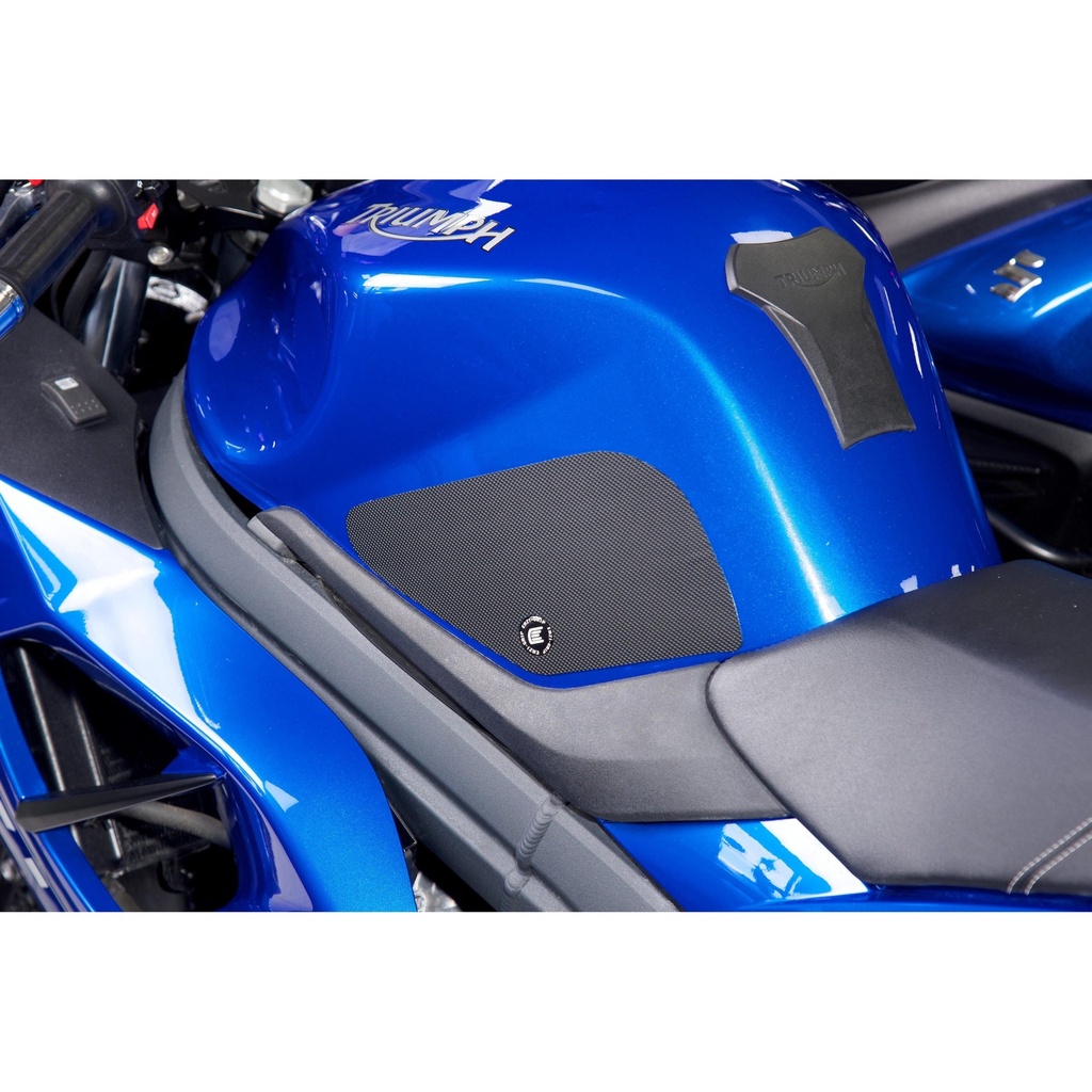 [EVO805BL] Eazi-Grip EVO Tank Grips for Triumph Sprint ST GT, clear or black (Black) - image 1