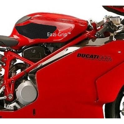 [EVO209BL] Eazi-Grip EVO Tank Grips for Ducati 749 and 999, clear or black (Black) - image 1