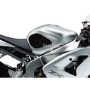[EVO405BL] Eazi-Grip EVO Tank Grips for Kawasaki Ninja ZX-6R 636 2003 - 2004 clear, black (Black) - image 1