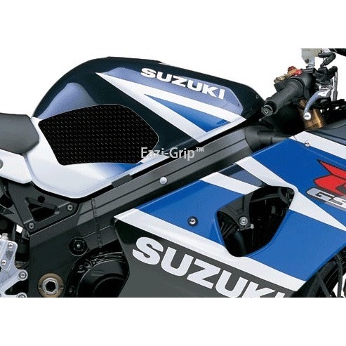 [EVO712BL] Eazi-Grip EVO Tank Grips for Suzuki GSX-R1000 2001 K1 - 2004 K4, clear or black (Black) - image 1