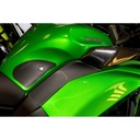[EVO418BL] Eazi-Grip EVO Tank Grips for Kawasaki Ninja 1000, clear or black (Black) - image 1