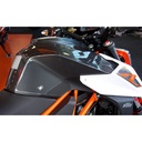 [EVO507BL] Eazi-Grip EVO Tank Grips for KTM 1290 Super Duke R 2014 - 2016, clear or black (Black) - image 1