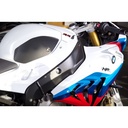 [EVO105BL] Eazi-Grip EVO Tank Grips for BMW S1000RR HP4 S1000R, clear or black (Black) - image 1