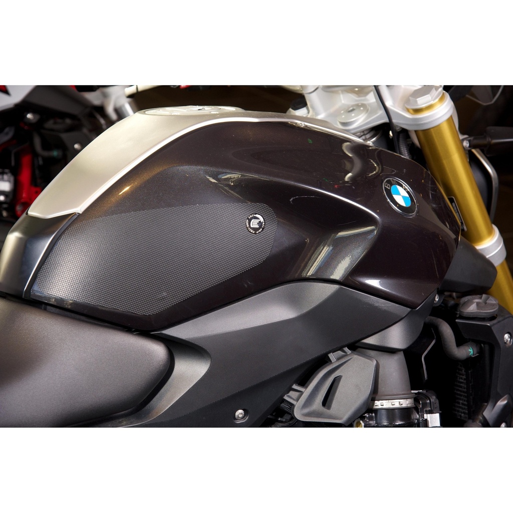 [EVO109BL] Eazi-Grip EVO Tank Grips for BMW R1200RS, clear or black (Black) - image 1