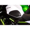 [EVO426BL] Eazi-Grip EVO Tank Grips for Kawasaki Ninja 650 / Z650, clear or black (Black) - image 1