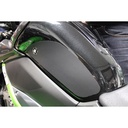 [EVO428BL] Eazi-Grip EVO Tank Grips for Kawasaki Z900 ZH2, clear or black (Black) - image 1