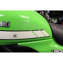[EVO433BL] Eazi-Grip EVO Tank Grips for Kawasaki Z900RS Z650RS, clear or black (Black) - image 1