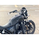 [EVO338BL] Eazi-Grip EVO Tank Grips for Honda CB1100 2010 - 2016, clear or black (Black) - image 1