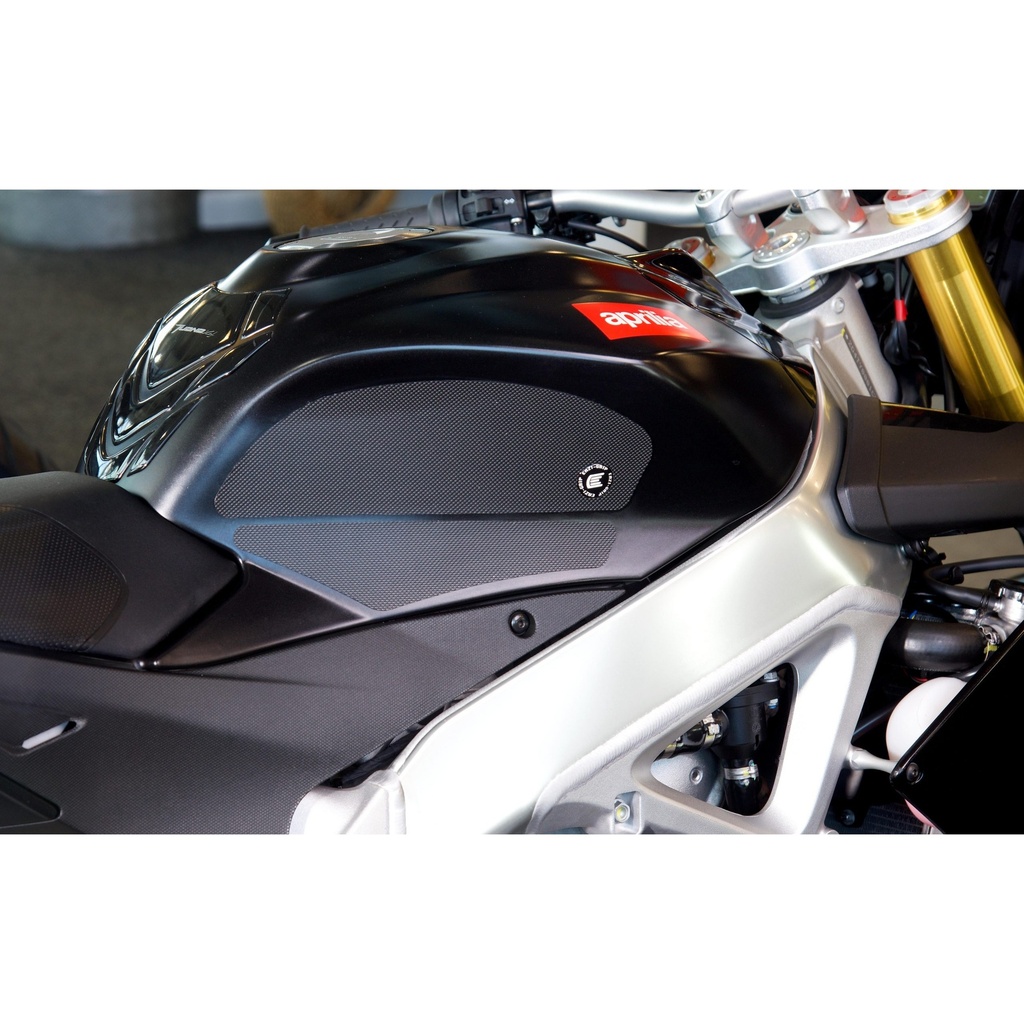 [PRO002BL] Eazi-Grip PRO Tank Grips for Aprilia RSV4 Tuono V4R 2009 - 2020, clear or black (Black) - image 2