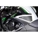 [PRO414BL] Eazi-Grip PRO Tank Grips for Kawasaki Z800, clear or black (Black) - image 1
