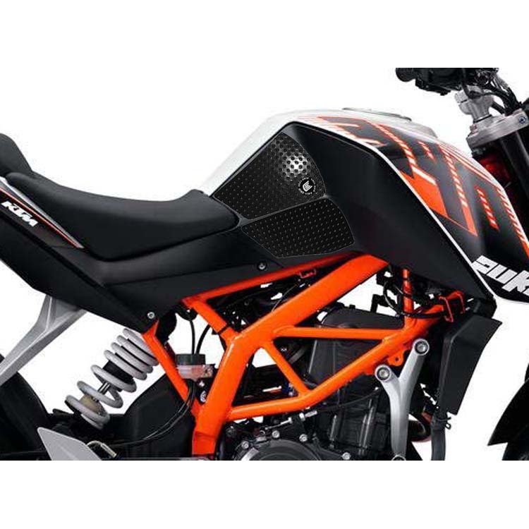 [PRO501BL] Eazi-Grip PRO Tank Grips for KTM 125 390 Duke 2011 - 2016, clear or black (Black) - image 1