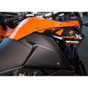 [PRO500BL] Eazi-Grip PRO Tank Grips for KTM 1090 1190 1290 Adventure / R, clear or black (Black) - image 1