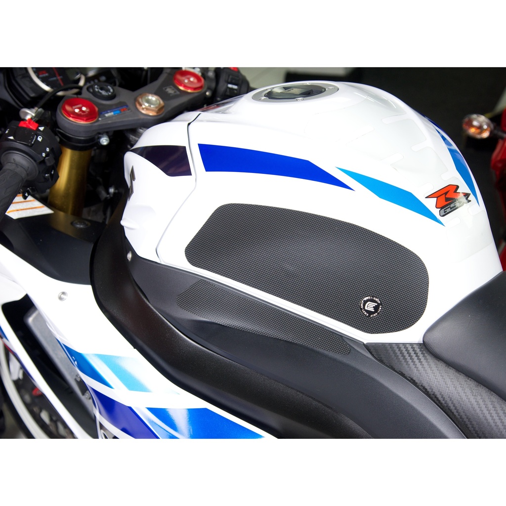 [PRO715BL] Eazi-Grip PRO Tank Grips for Suzuki GSX-R1000 2009 K9 - 2016 L6, clear or black (Black) - image 1