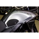 [PRO721BL] Eazi-Grip PRO Tank Grips for Suzuki V-Strom 650 DL650 2012 - 2016, clear or black (Black) - image 1