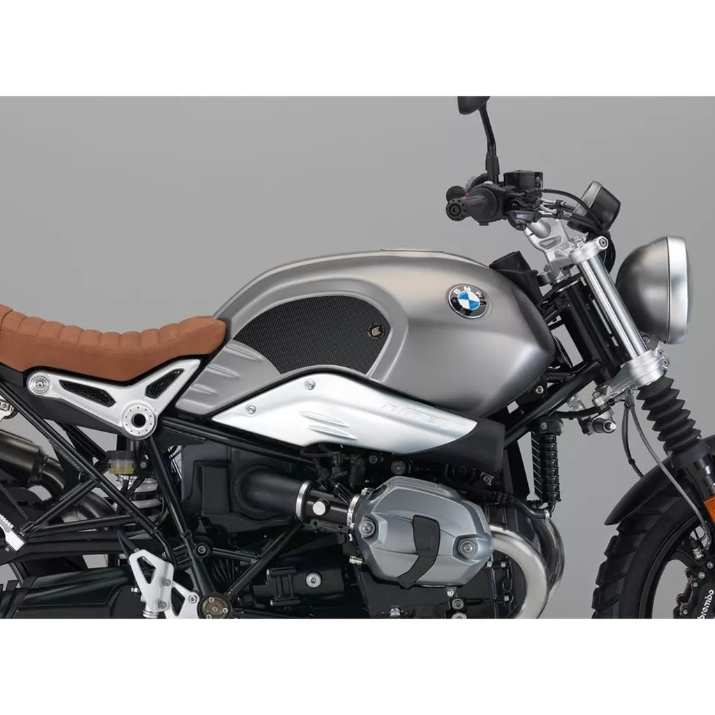 [PRO113BL] Eazi-Grip PRO Tank Grips for BMW RnineT, clear or black (Black) - image 2