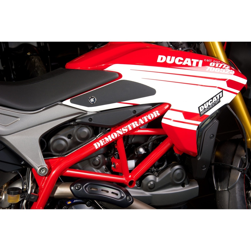 [SIL217BL] Eazi-Grip Silicone Tank Grips for Ducati Hyperstrada Hypermotard 821 / SP - image 1