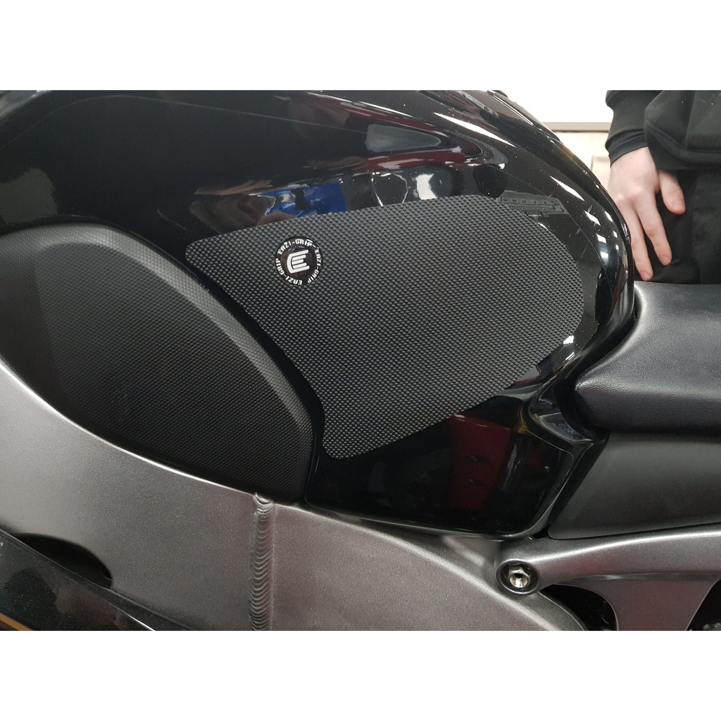 [SIL308BL] Eazi-Grip Silicone Tank Grips for Honda CBR1000RR Fireblade 2008 - 2011 clear, black - image 1
