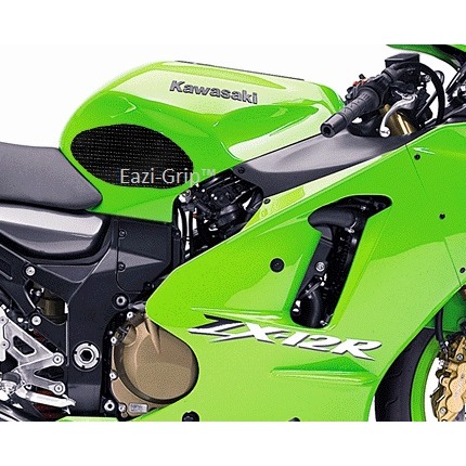 [SIL412BL] Eazi-Grip Silicone Tank Grips for Kawasaki Ninja ZX-12R 2000 - 2006 - image 1