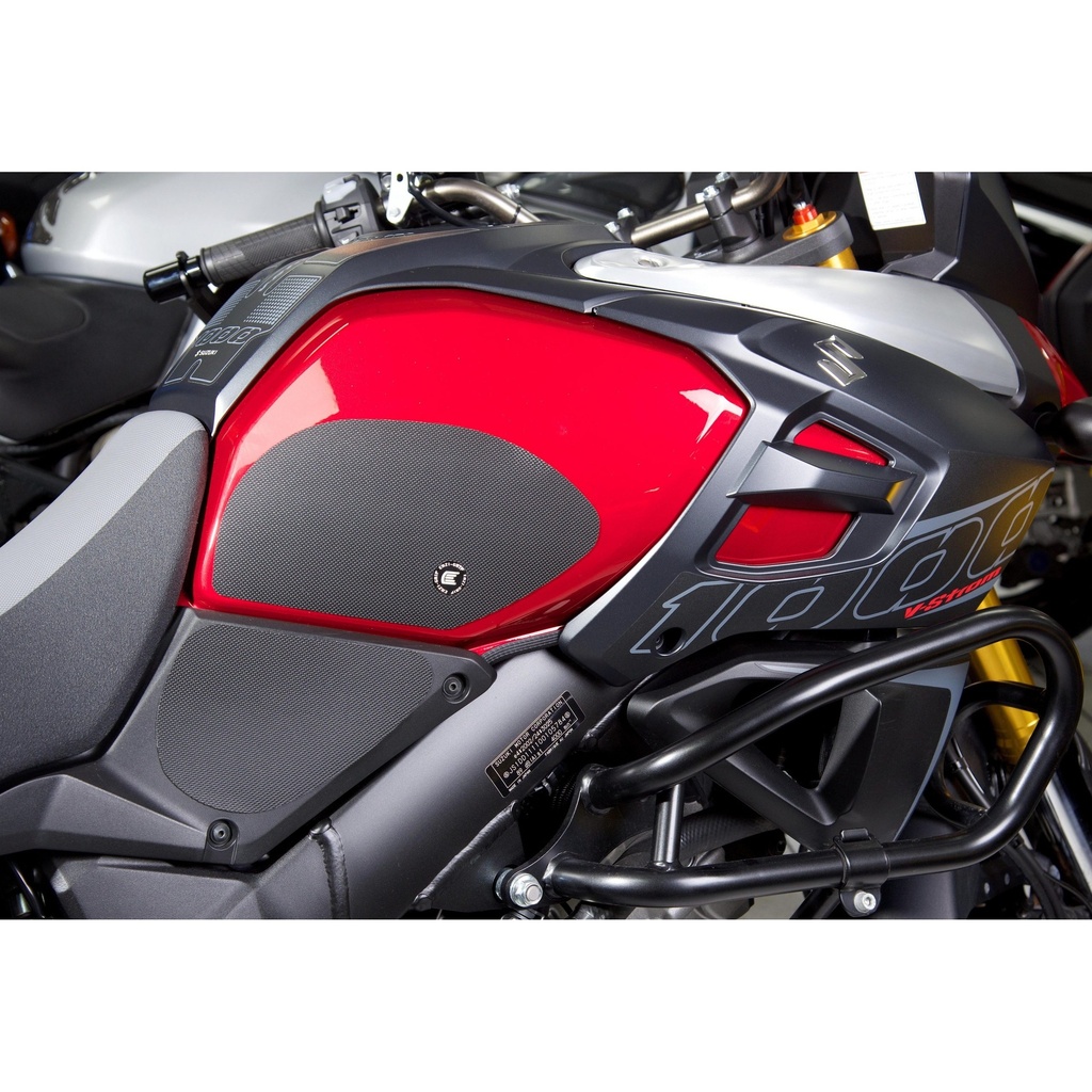 [SIL722BL] Eazi-Grip Silicone Tank Grips for Suzuki V-Strom 1000 DL1000 2014 - 2019 - image 1